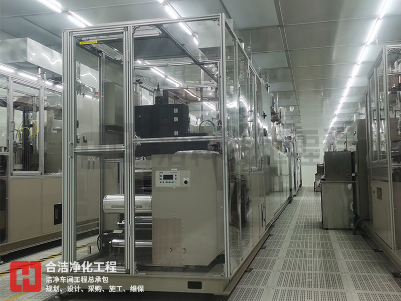 百級(jí)電子潔凈車(chē)間施工